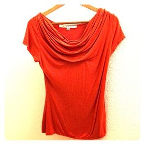 Max Studio Orange Top